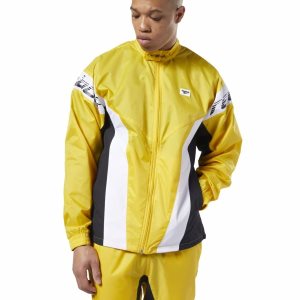 Reebok Classic Advance Track Jacke Herren - HellGrün Gelb - DE 382-CGP